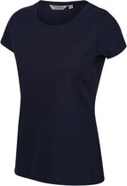 Regatta T-shirt Carlie Dames Katoen Navy Maat Xxl