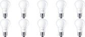 PHILIPS - LED Lamp 10 Pack - CorePro LEDbulb 827 A60 - E27 Fitting - 8W - Warm Wit 2700K | Vervangt 60W - BSE