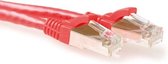 ACT FB6520 netwerkkabel 20 m Cat6a S/FTP (S-STP) Rood
