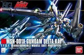 GUNDAM - HGUC 1/144 MSN-001X Delta Kai Gundam - Model Kit