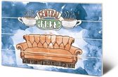 Poster - Friends Houten Central Perk Sofa - 59 X 40 Cm - Multicolor