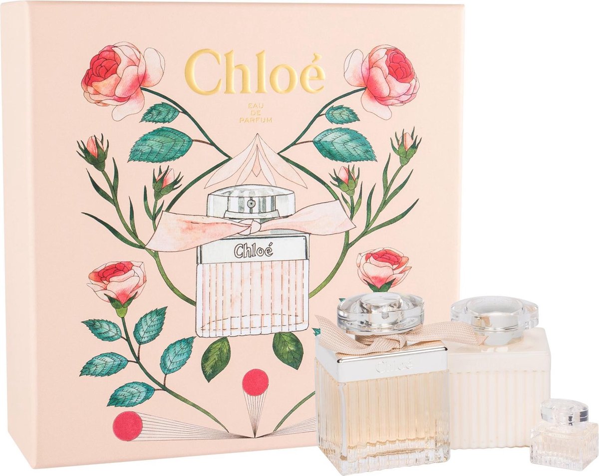 Goedkoopste Chloe - Chloe Gift Set Eau de parfum 75 Ml Body Lotion 100 Ml And Chloé Chloé Minature Eau de parfum 5 Ml