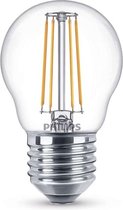 Philips Led Lamp E27 4W 470lm Kogel Filament