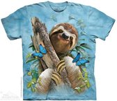 T-shirt Sloth Butterflies XL