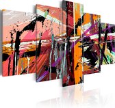 Schilderijen Op Canvas - Schilderij - Artistic Madness 100x50 - Artgeist Schilderij