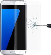Voor Galaxy S7 Edge / G935 0,26 mm 9H oppervlaktehardheid 3D explosiebestendig Ingekleurd zeefdruk Gehard glas Volledig scherm film (wit)