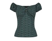 Doris Polka Dot Top .