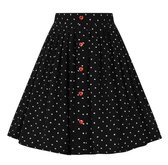 Ellie Skirt Black . Dames Rokken - Dames Rokjes