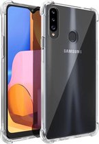 Hoesje Schokbestendig Transparant Geschikt voor Samsung Galaxy A21S