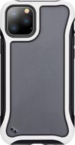 Voor iPhone 11 Pro Blade-serie Transparant acryl Beschermhoes (wit)