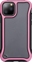 Voor iPhone 11 Blade Series transparant acryl beschermhoes (roze)