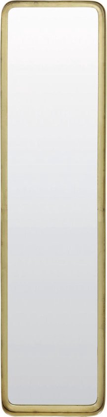 & Living Sinna - Langwerpige Spiegel - Oud - 80x20x4,5 cm bol.com