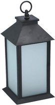 Grundig Lantaarn Met Led-Kaars 33 X 14 Cm  2-Delig