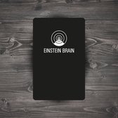Einstein Brain 5G EMF Anti Straling Bescherming Kaart ZWART - Maat No size