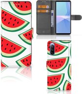 Smartphone Hoesje Sony Xperia 10 III Foto Hoesje ontwerpen Originele Cadeaus Watermelons