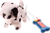 Jonotoys Puppy Pet Hond Met Afstandsbediening Stippen