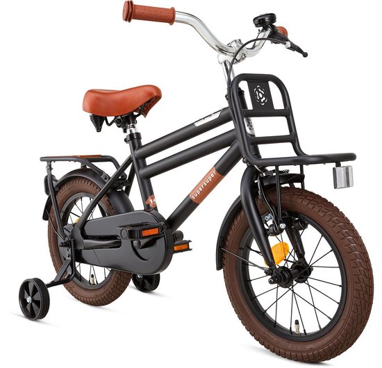 SuperSuper Cooper Bamboo 14 inch - Mat Zwart | bol.com