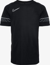 Nike Academy kinder sport T-shirt - Zwart - Maat 176