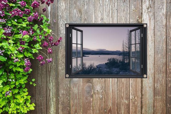 Affiche Jardin Transparent - Berg - Nuit - 90x60 cm