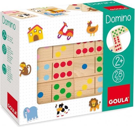 Afbeelding van het spel Goula Domino Tellen en Kleuren