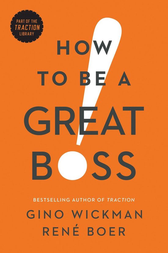 How to Be a Great Boss - cover