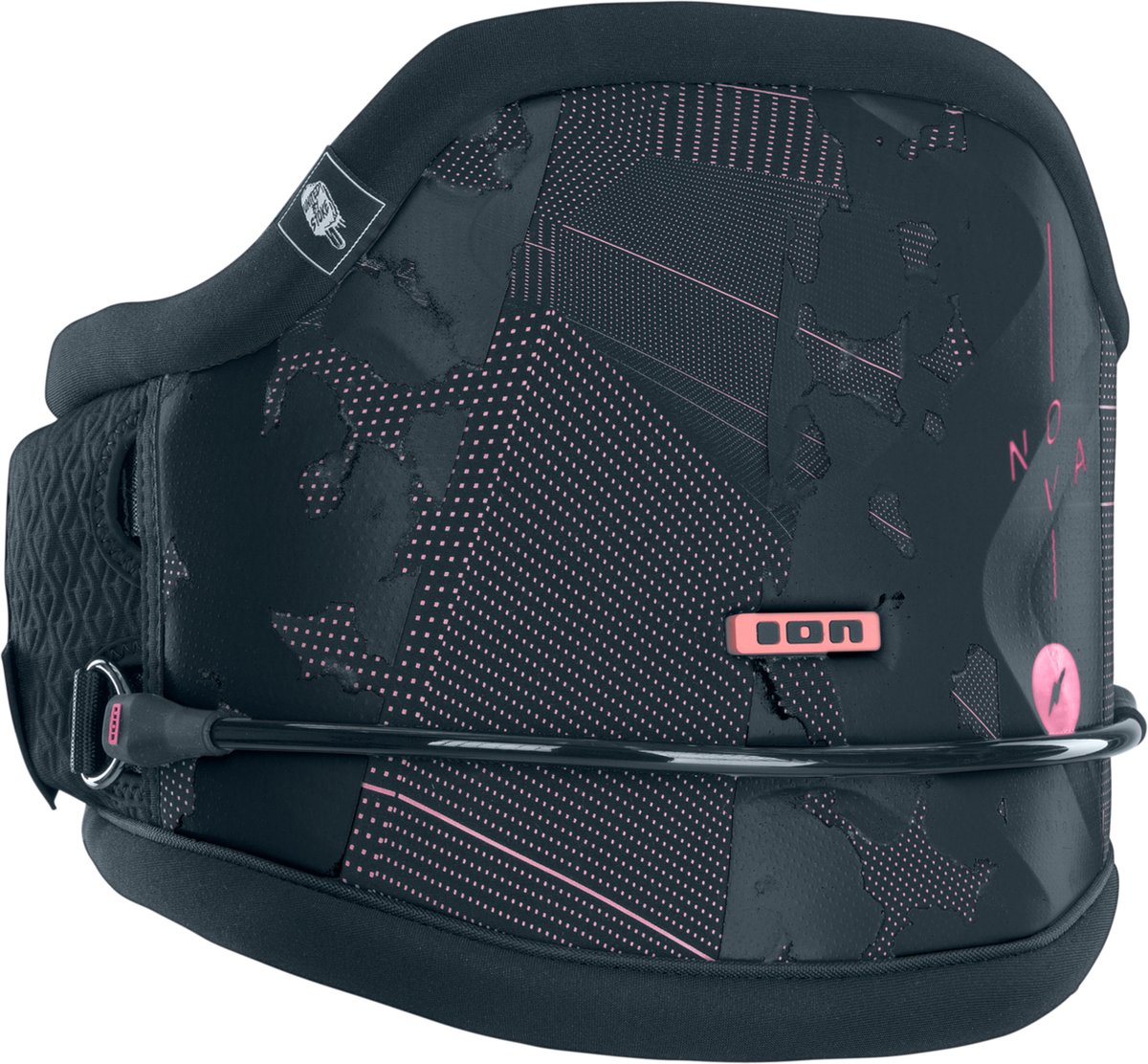 ION Dames Kitesurf trapeze Nova 6 Harness Black/Pistachio S