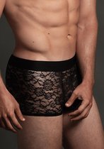 Lace Boxer - Black - S/M