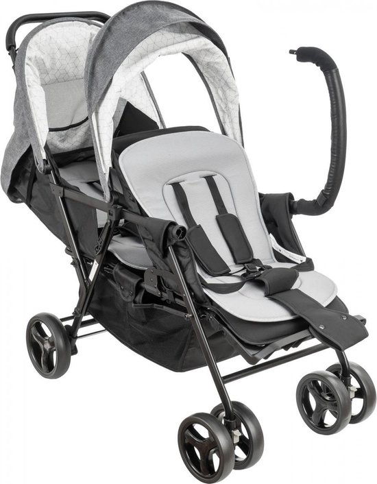 Roalleasy Kinderwagenboard, met zitting, universele kinderwagen, rolplanken, voor kinderen van 2 tot 6 jaar (25 kg), compatibel met alle kinderwagens
