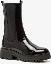 TwoDay dames hoge chelsea boots - Zwart - Maat 39