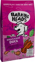 Barking Heads - Hondenvoer - droogvoer voor honden - graanvrij - DOGGYLICIOUS DUCK - 12kg