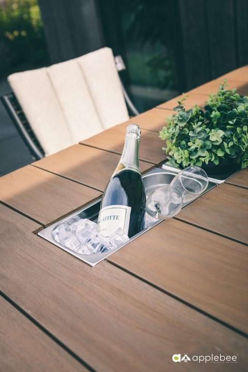 Apple Bee Milou Bar Stool - Black Aluminium