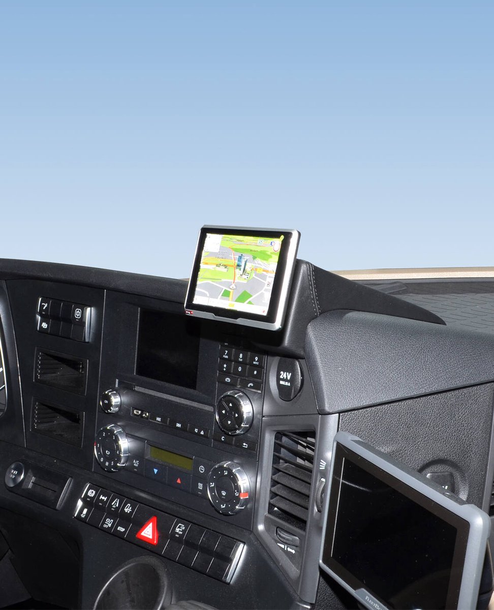 Kuda houder geschikt voor Mercedes Benz Actros (MP4) 2013-2019 Kleur: Zwart