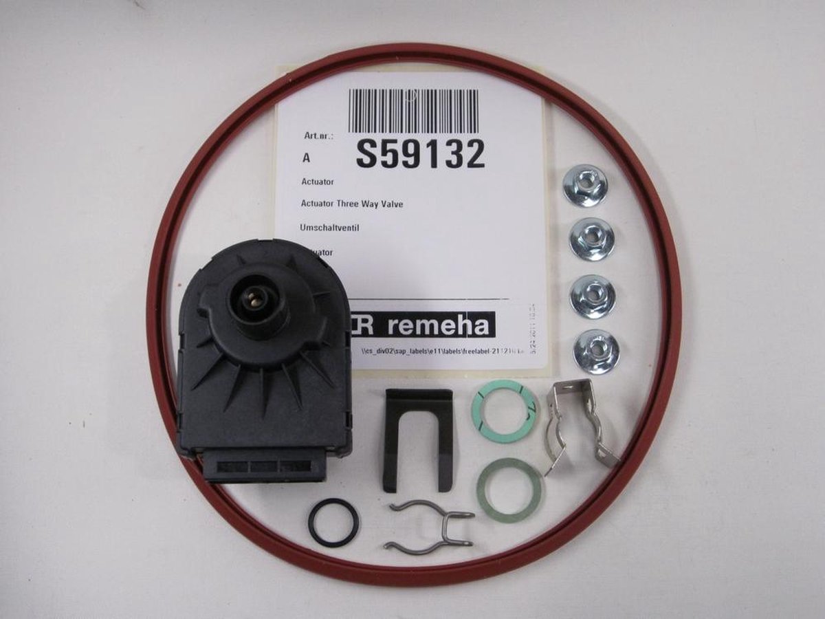 Remeha S59132 Actuator / Servomotor 3-Wegklep - Geschikt voor Avanta en Aquanta