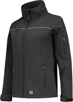 Tricorp 402009 Softshell Luxe Dames - Vrouwen - Donker Grijs - S
