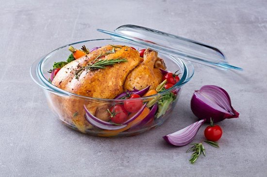 Plat à four Pyrex Classic Easy Grip 3,5 l + 1,4 l - 32 x 27 x 14 cm