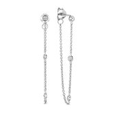 Selected Jewels Mila Dames OorbellenOorknoppen Zilver - Zilverkleurig
