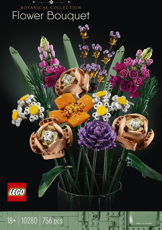 Afbeelding van LEGO Creator Expert Bloemenboeket - Botanical Collection - 10280 speelgoed