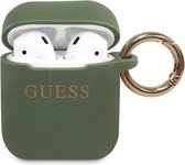 GUESS Silicone Case AirPods 1 / AirPods 2 - Khaki