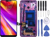 Lcd-scherm en digitizer volledige montage met frame voor LG G7 ThinQ / G710 G710EM G710PM G710VMP (rood)