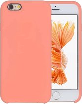 Pure Color Liquid Silicone + PC Beschermende Cover Case voor iPhone 6 Plus & 6s Plus (Lichtoranje)