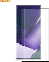 2 STUKS Voor Samsung Galaxy Note 20 Ultra ENKAY Hat-Prince 0.26mm 9 H 3D explosieveilige Full Screen Gebogen Warmte Buigen Gehard Glas Film