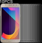 Voor Samsung Galaxy J7 Core 10 PCS Half-scherm transparant gehard glasfilm