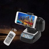Zifon YT-500 elektronische 360 graden roterende panoramische kop met afstandsbediening voor smartphones, GoPro, DSLR-camera's