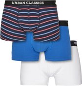 Urban Classics Boxershorts set -3XL- Neon Stripe 3-Pack Multicolours