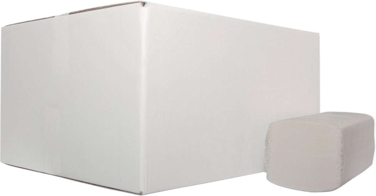 Goedkoopste Handdoek 22x24cm Z-vouw 2L 3200st