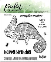 Charles The Chameleon Clear Stamps (CC-102)