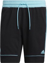 adidas Donovan Mitchell Cotton Short Heren - Sportbroeken - zwart - maat L