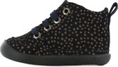 Baby | Veterschoenen | Meisjes | Black Dots | Leer | Shoesme | Maat 23