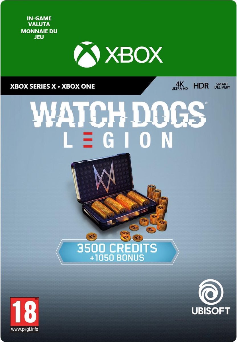 Watch Dogs Legion 4.550 WD Credits - In-game tegoed - Xbox One/Xbox Series X/S