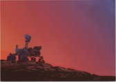 Perseverance Rover on Mars (B), NASA Science - Foto op Posterpapier - 42 x 29.7 cm (A3)